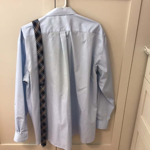 Double Two Dress Shirt with Matching Tie - Picture 4 of 4